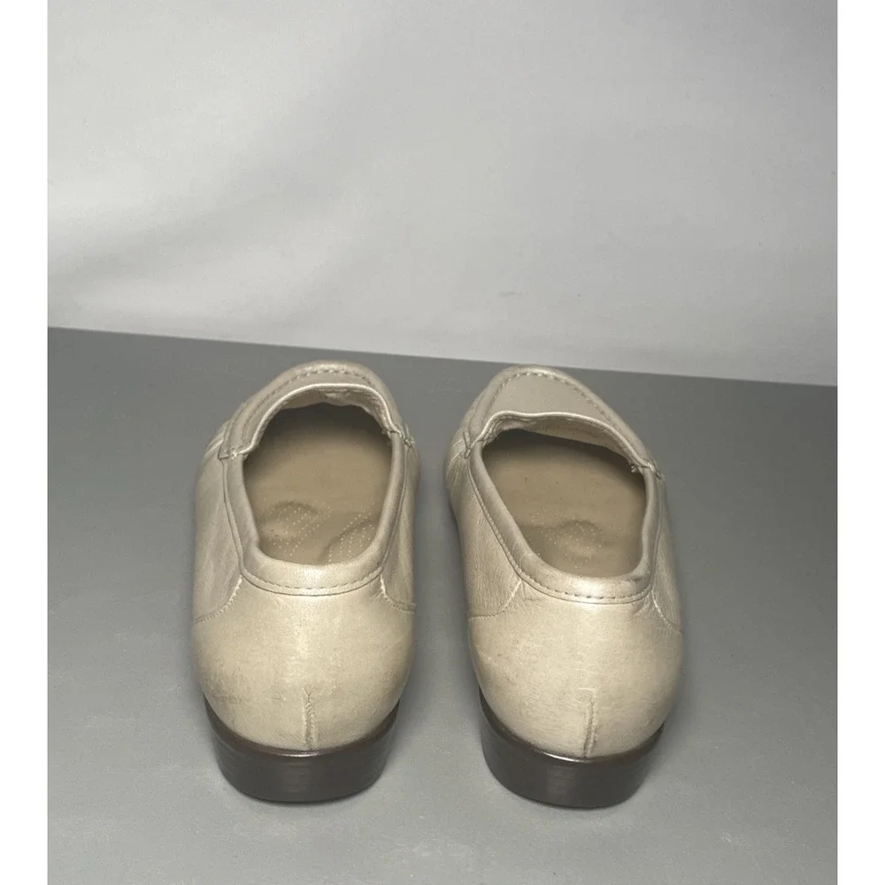 SAS Simplify Pearl Bone Tripad Comfort Flat Loafers Shoes USA Womens US 7